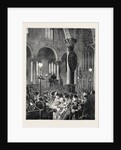Flower Sermon at St. Katherine Cree, Leadenhall Street, 1870 by Anonymous