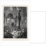 Flower Sermon at St. Katherine Cree, Leadenhall Street, 1870 by Anonymous