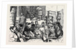 Early Morning in Covent Garden Market, Shelling Peas, London, 1870 by Anonymous