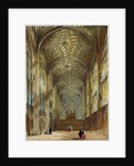 King's College Chapel Cambridge Cambridge University UK by Anonymous