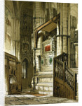Entrance to the Chapel of Edward the Confessor UK by Anonymous