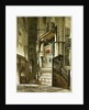 Entrance to the Chapel of Edward the Confessor UK by Anonymous