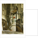 Entrance to the Chapel of Edward the Confessor UK by Anonymous