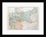 Map of the German Empire 1899 by Anonymous