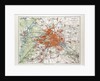 Map of Berlin and the Surrounding Area Germany 1899 by Anonymous