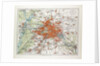 Map of Berlin and the Surrounding Area Germany 1899 by Anonymous