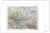 Map of Sachsen-Anhalt Sachsen Saxony Germany 1899 by Anonymous