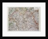 Map of the Northern Part of Bavaria Germany 1899 by Anonymous