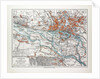Map of Hamburg and the Surrounding Area Germany 1899 by Anonymous