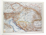 Map of Austria-Hungary 1899 by Anonymous