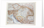 Map of Austria-Hungary 1899 by Anonymous