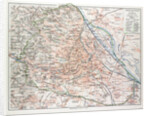 Map of Vienna Austria 1899 by Anonymous