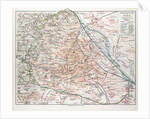 Map of Vienna Austria 1899 by Anonymous
