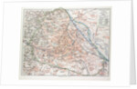 Map of Vienna Austria 1899 by Anonymous
