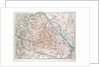 Map of Vienna Austria 1899 by Anonymous