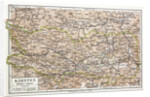 Map of Kärnten Austria 1899 by Anonymous