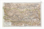 Map of Kärnten Austria 1899 by Anonymous
