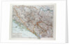 Map of Bosnia and Herzegovina Montenegro Serbia 1899 by Anonymous