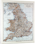 Map of England and Wales 1899 by Anonymous