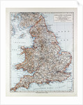 Map of England and Wales 1899 by Anonymous