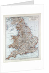 Map of England and Wales 1899 by Anonymous