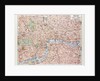 Map of the Centre of London Great Britain 1899 by Anonymous