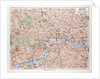 Map of the Centre of London Great Britain 1899 by Anonymous
