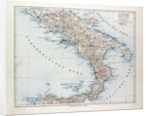 Map of South Italy 1899 by Anonymous