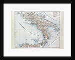 Map of South Italy 1899 by Anonymous