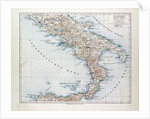 Map of South Italy 1899 by Anonymous