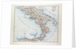 Map of South Italy 1899 by Anonymous