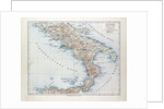 Map of South Italy 1899 by Anonymous