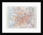 Map of St. Petersburg Russia 1899 by Anonymous