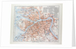 Map of St. Petersburg Russia 1899 by Anonymous