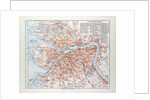 Map of St. Petersburg Russia 1899 by Anonymous