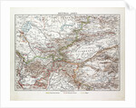 Map of Central Asia Afghanistan Pakistan Republic of Tajikistan Turkmenistan the Republic of Uzbekistan Tibet and the North of India 1899 by Anonymous