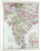 Map of India Pakistan and Tibet 1899 by Anonymous