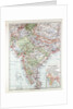 Map of India Pakistan and Tibet 1899 by Anonymous