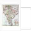 Map of India Pakistan and Tibet 1899 by Anonymous
