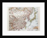 Map of China Mongolia and Japan 1899 by Anonymous