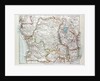 Map of Equatorial Africa the Republic of Mozambique the Republic of Angola Uganda Kenya 1899 by Anonymous