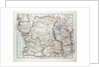 Map of Equatorial Africa the Republic of Mozambique the Republic of Angola Uganda Kenya 1899 by Anonymous