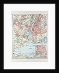 Map of New York, United States of America 1899 by Anonymous