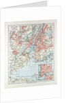 Map of New York, United States of America 1899 by Anonymous