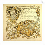 The Hart and the Vine by Anonymous