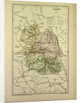 Map of Lozère France by Anonymous