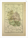 Map of Lozère France by Anonymous