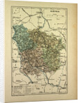 Map of Nièvre France by Anonymous