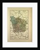 Map of Nièvre France by Anonymous