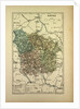 Map of Nièvre France by Anonymous